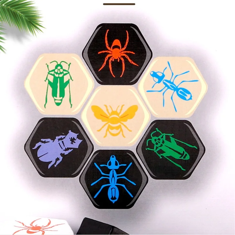 Kids Educational Game 2 - Bug Bijenkorf Schaakplezier 2 Speler Bordspel