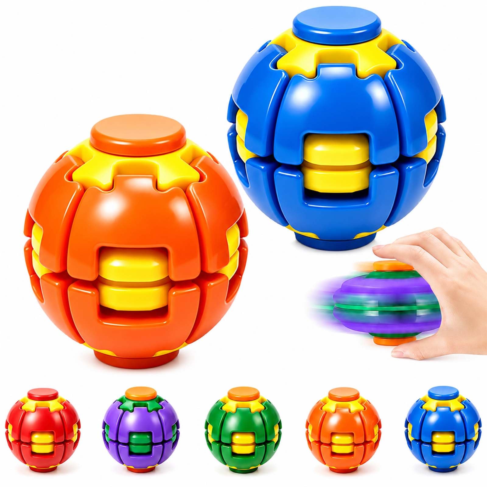 Kids Education Desk - Fidget Spinner Magische Bal Kubus Speelgoed