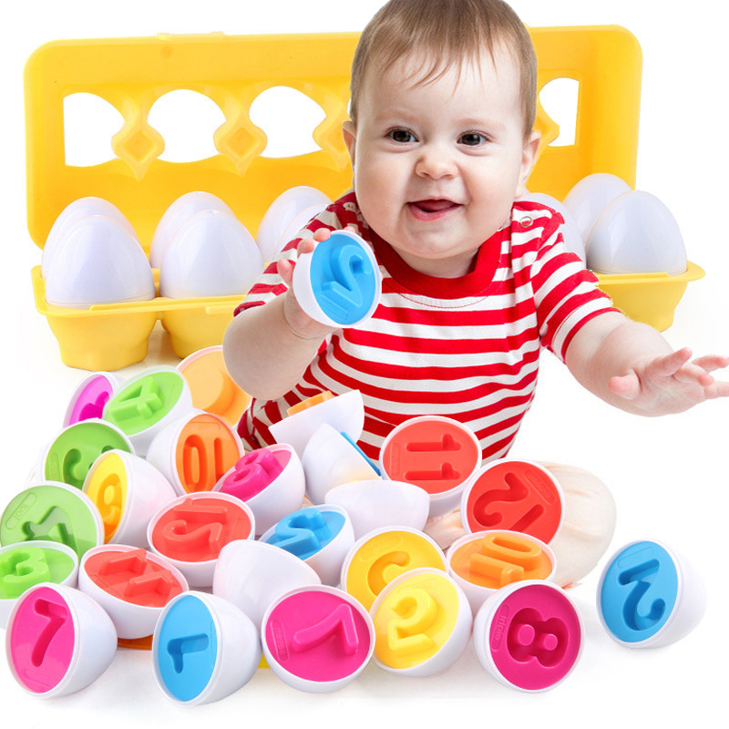 Kids Educational Game 2 - Montessori Smart Eggs Speelgoed Baby 3D