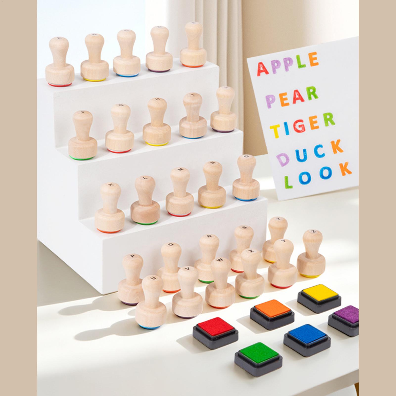 Kids Education Desk - Briefstempels voor kinderen Alfabet Spelling Interactief
