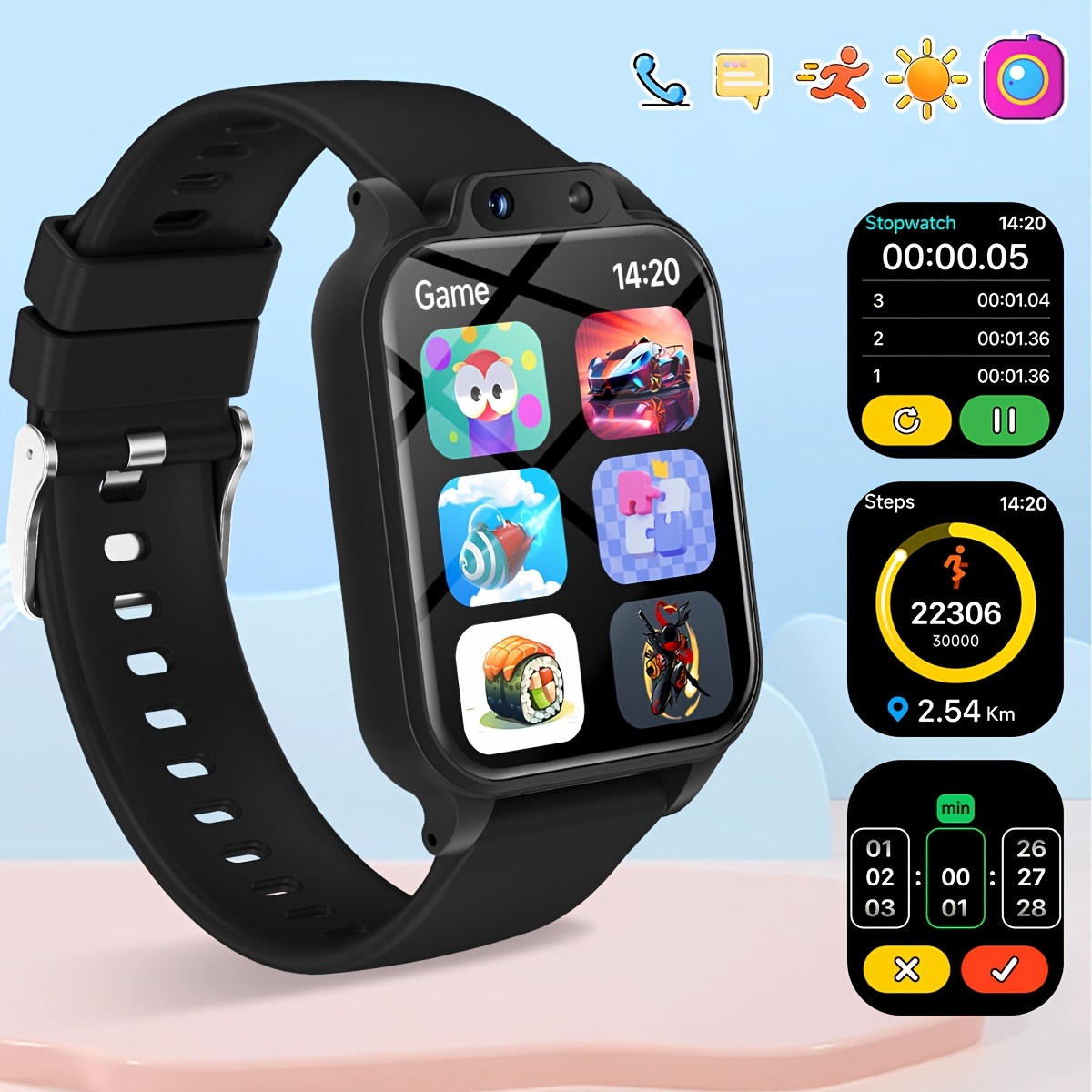 Kids Educational Watch - Smartwatch voor kinderen met 18 educatieve