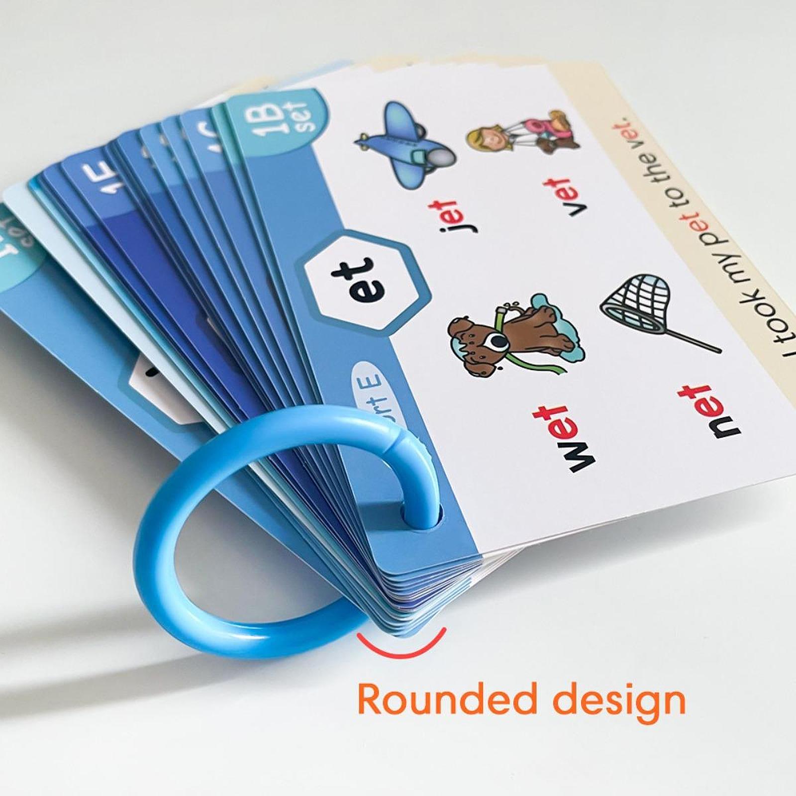 Phonics Card Game - Fonische flitskaarten Leer lezen Leuke leeractiviteit