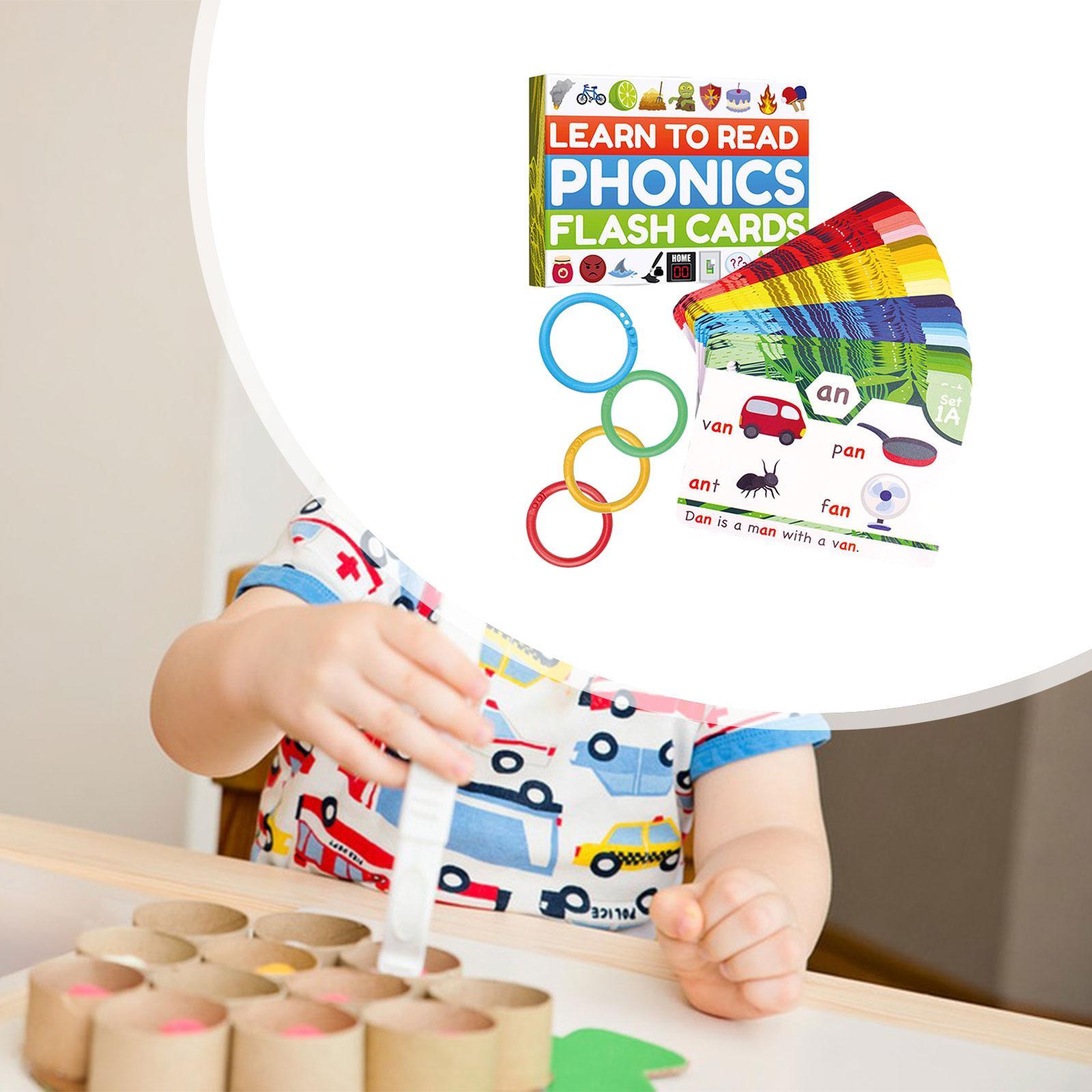 Phonics Card Game - Phonics Game Sight Woorden Leren Woordenschat