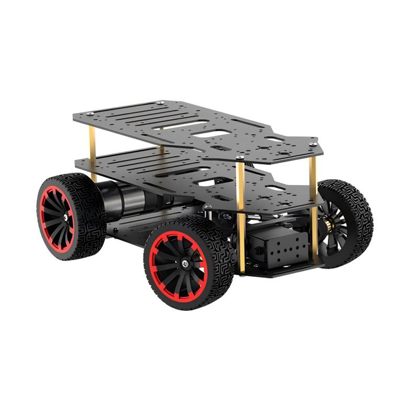 Coding Robot Toy - 5KG Belasting 4WD Robot Auto Metalen