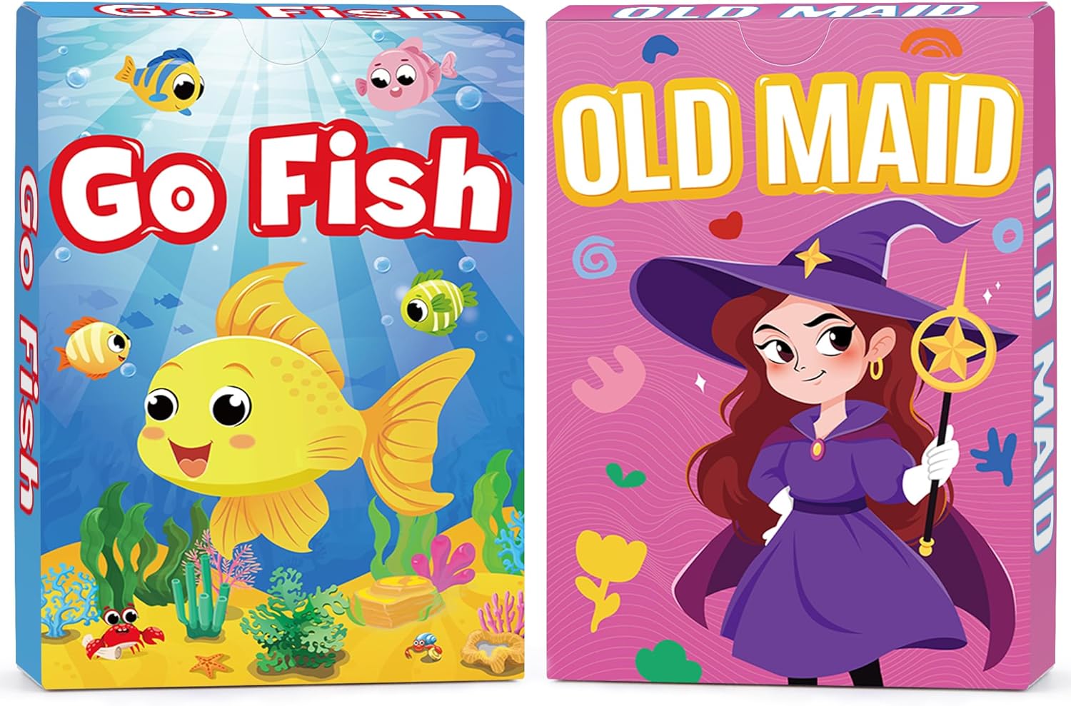 Kids Educational Game 2 - 2-in-1 kaartspellen voor kinderen: Go Fish