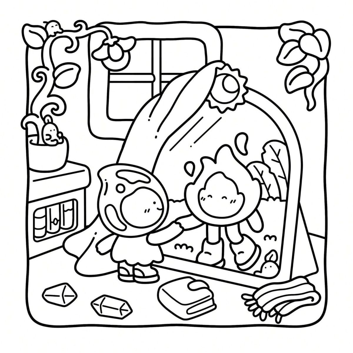 Dromerige vrienden: kleurboek  - Kids Education Kit recensie en prijs
