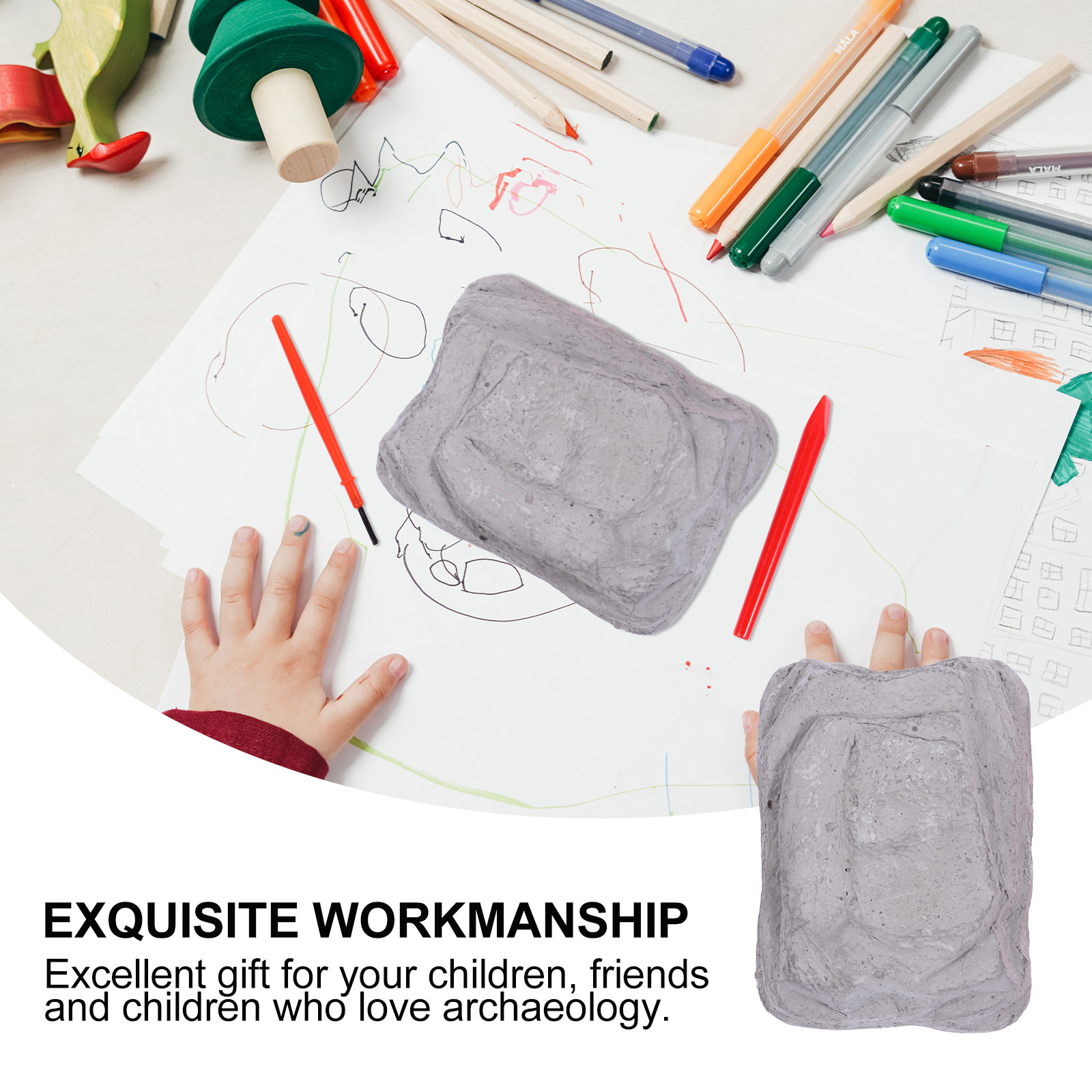 Dinosaurus-opgravingset Hoge K - Kids Education Kit recensie en prijs