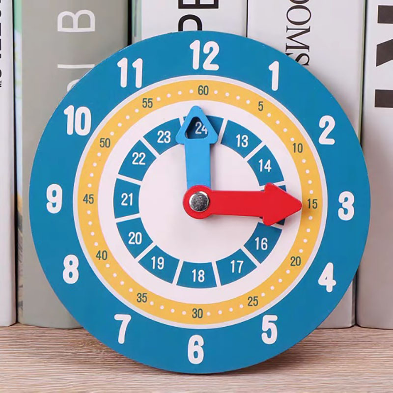 Montessori Leren Klok Houten H - Kids Educational Watch recensie en prijs