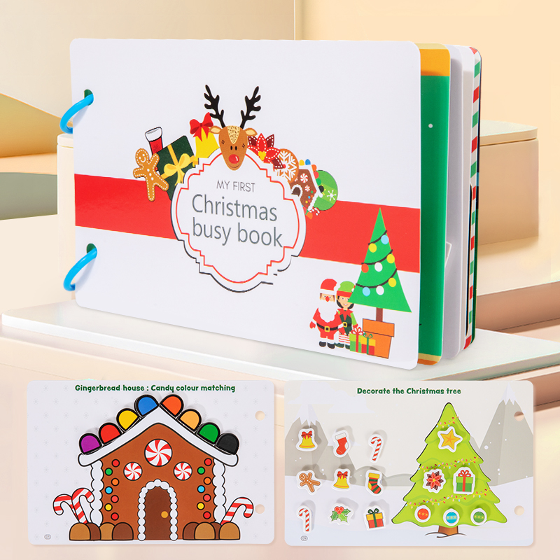 Montessori Baby Druk Boek Hall - Kids Early Education Books recensie en prijs