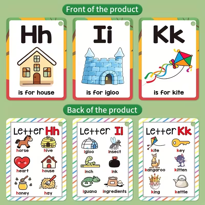Alfabetische fonetische flitsk - Phonics Card Game recensie en prijs