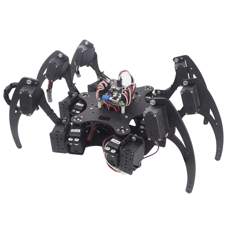 18 DOF Aluminium Hexapod Spide - Coding Robot Toy recensie en prijs
