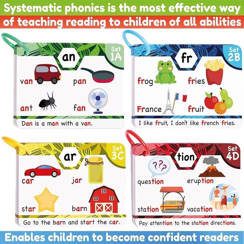 ROSQ Phonics Sight Words Flash - Phonics Card Game recensie en prijs