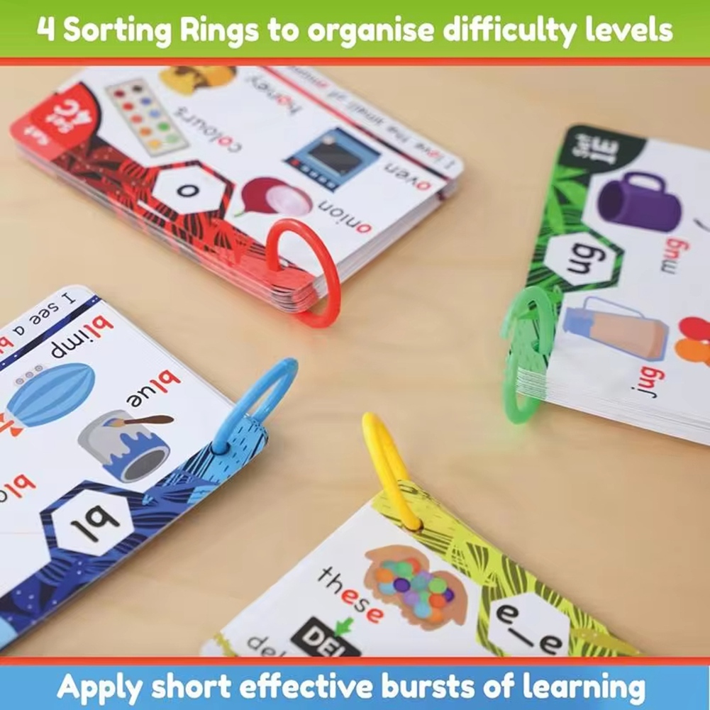 ROSQ Phonics Sight Words Flash - Phonics Card Game recensie en prijs