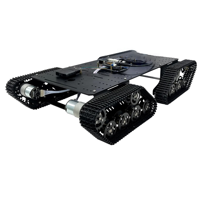 Geassembleerde grote RC tankru - Coding Robot Toy recensie en prijs