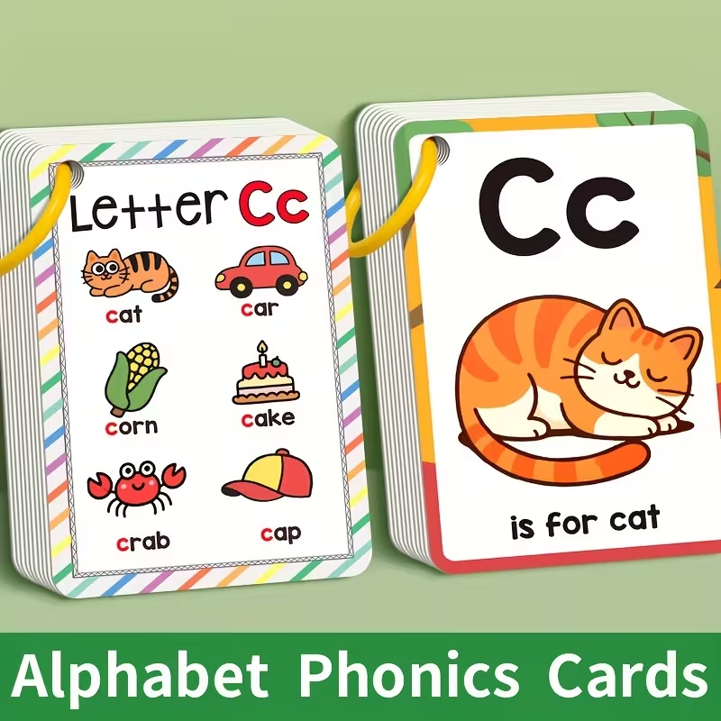 Alfabetische fonetische flitsk - Phonics Card Game recensie en prijs