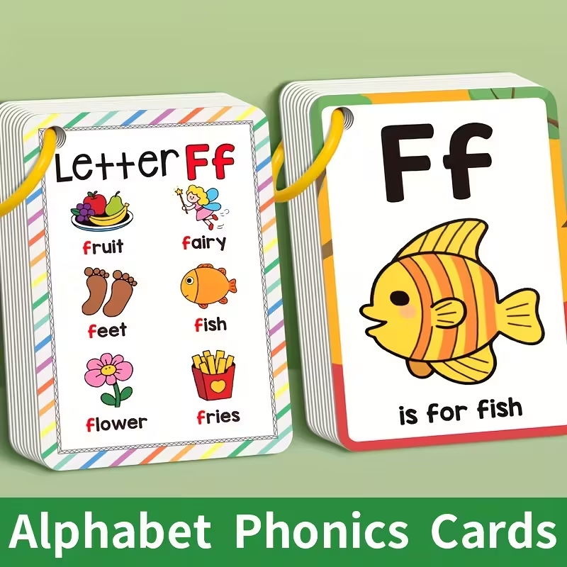 Alfabetische fonetische flitsk - Phonics Card Game recensie en prijs