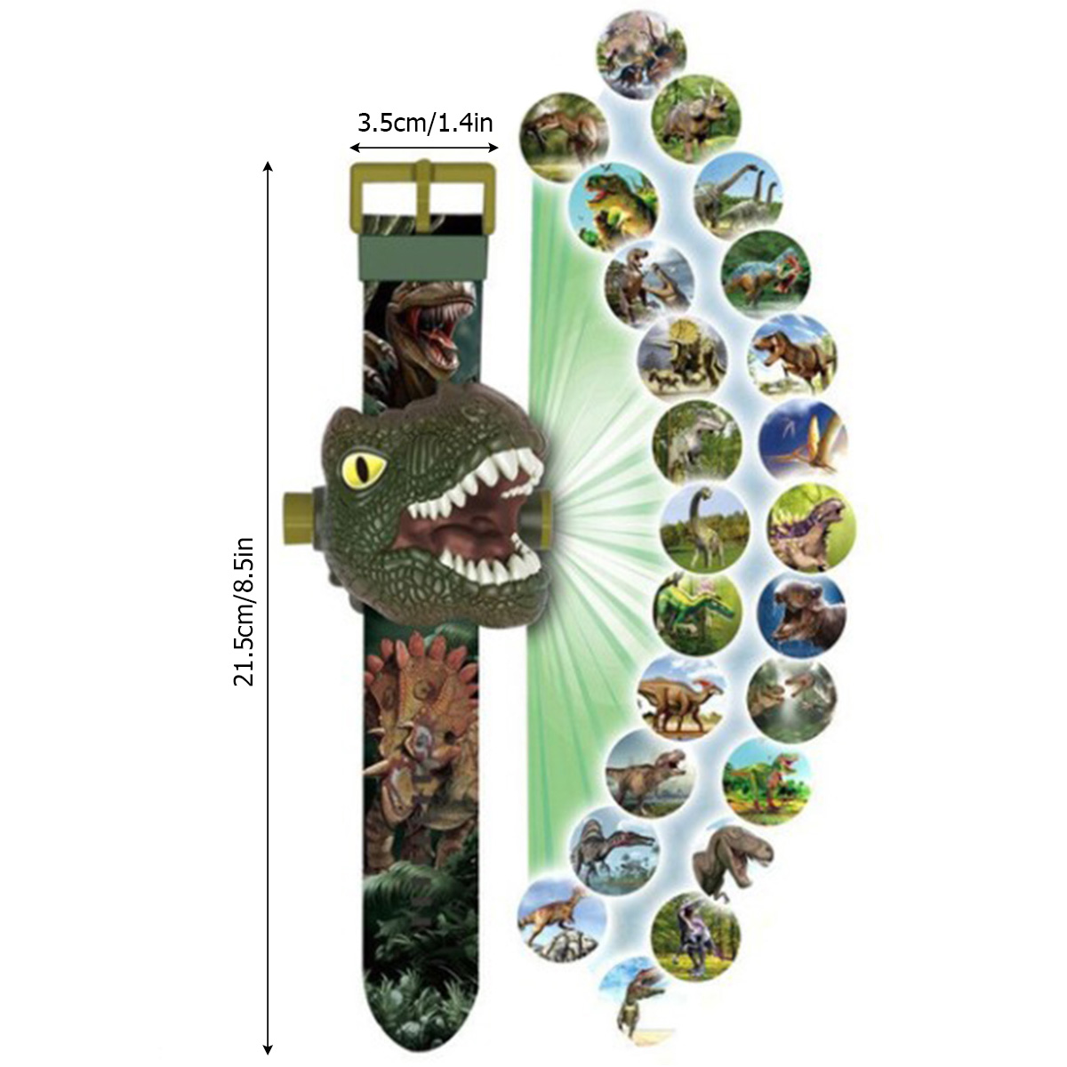 Kinderen dinosaurus projectie  - Kids Educational Watch recensie en prijs