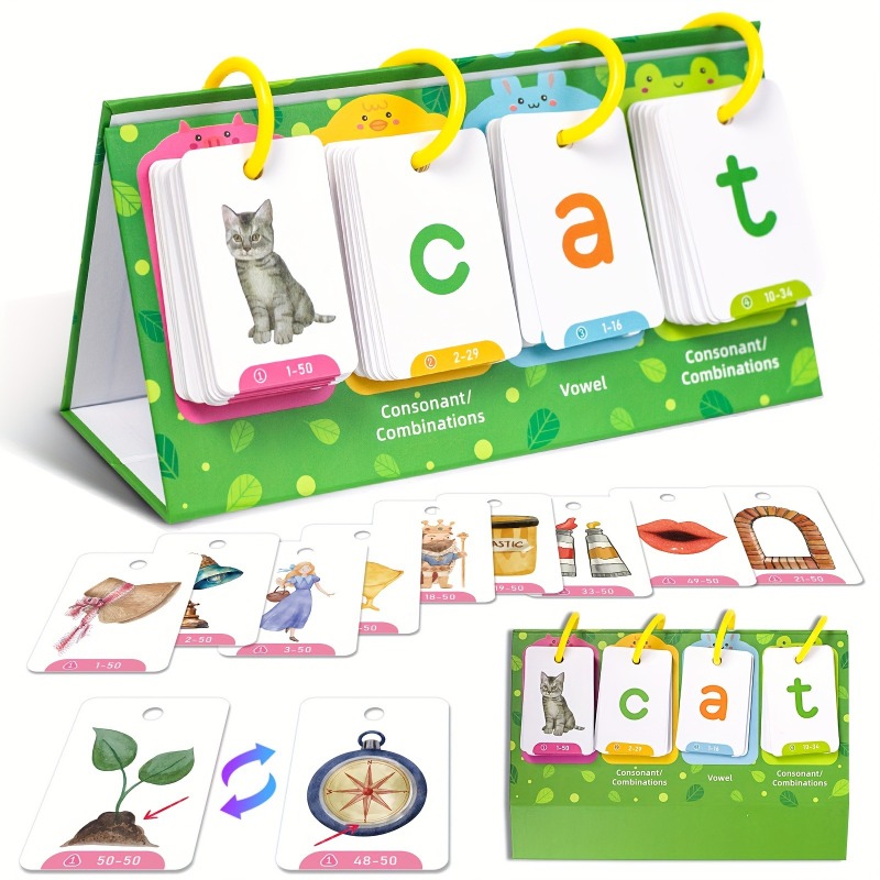 AotBlcer 129 Stuks Woord Bouwe - Phonics Card Game recensie en prijs