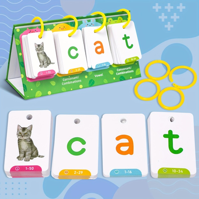 AotBlcer 129 Stuks Woord Bouwe - Phonics Card Game recensie en prijs