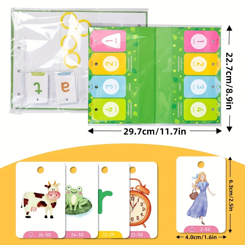 AotBlcer 129 Stuks Woord Bouwe - Phonics Card Game recensie en prijs