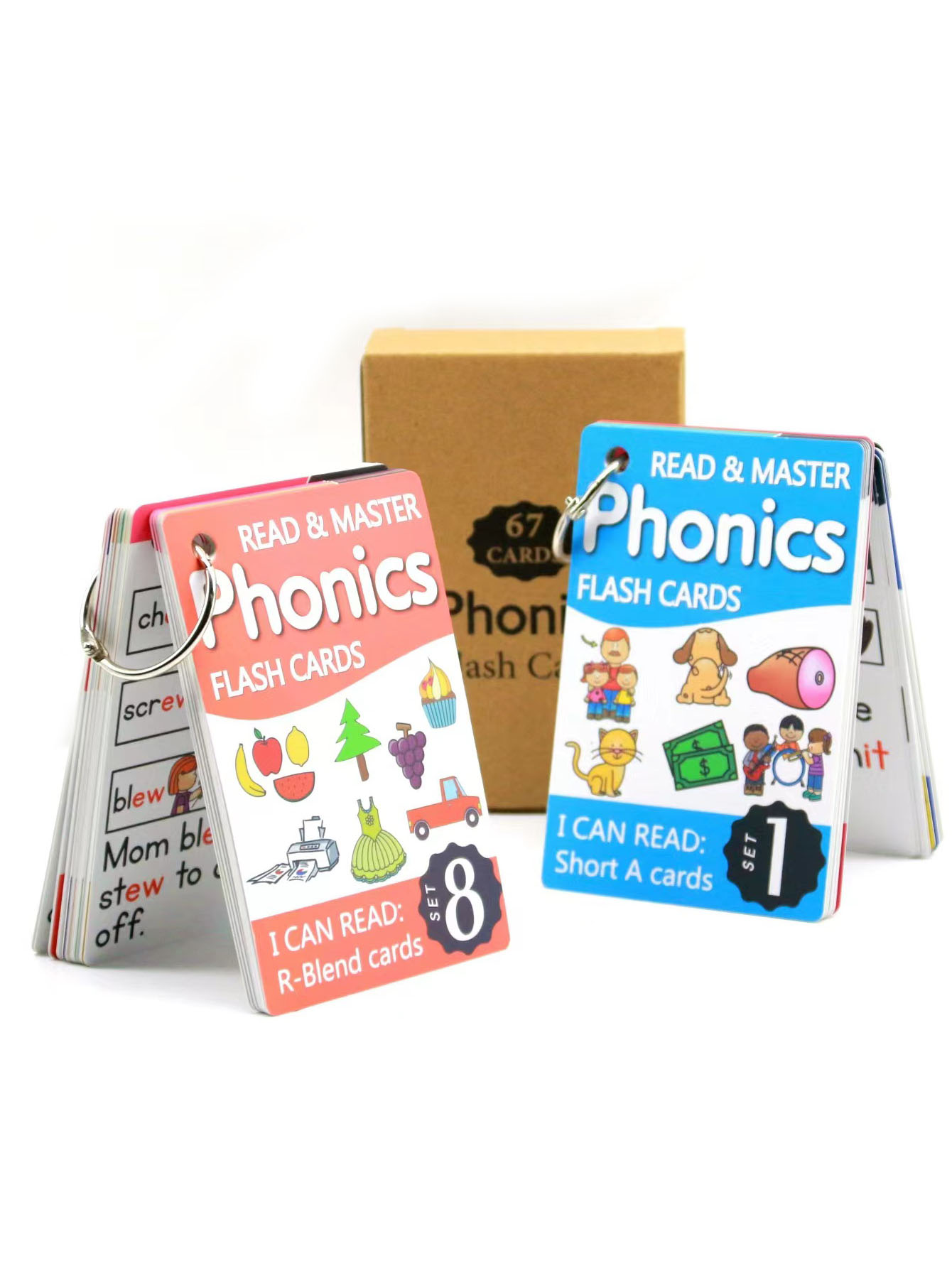 107 Groepen Ik Kan Lezen Fonet - Phonics Card Game recensie en prijs