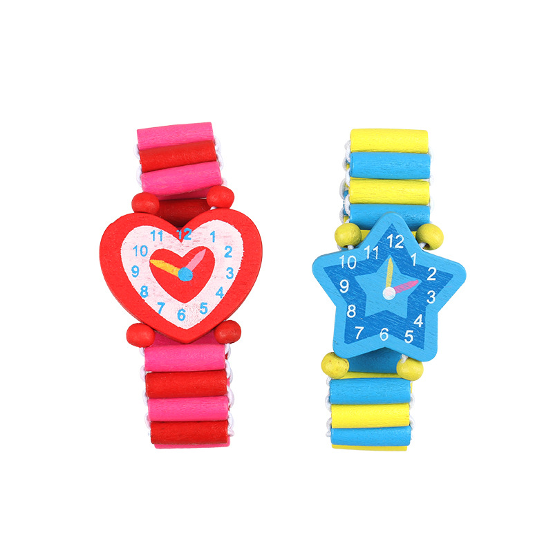 3 Stks/partij Houten Horloges  - Kids Educational Watch recensie en prijs