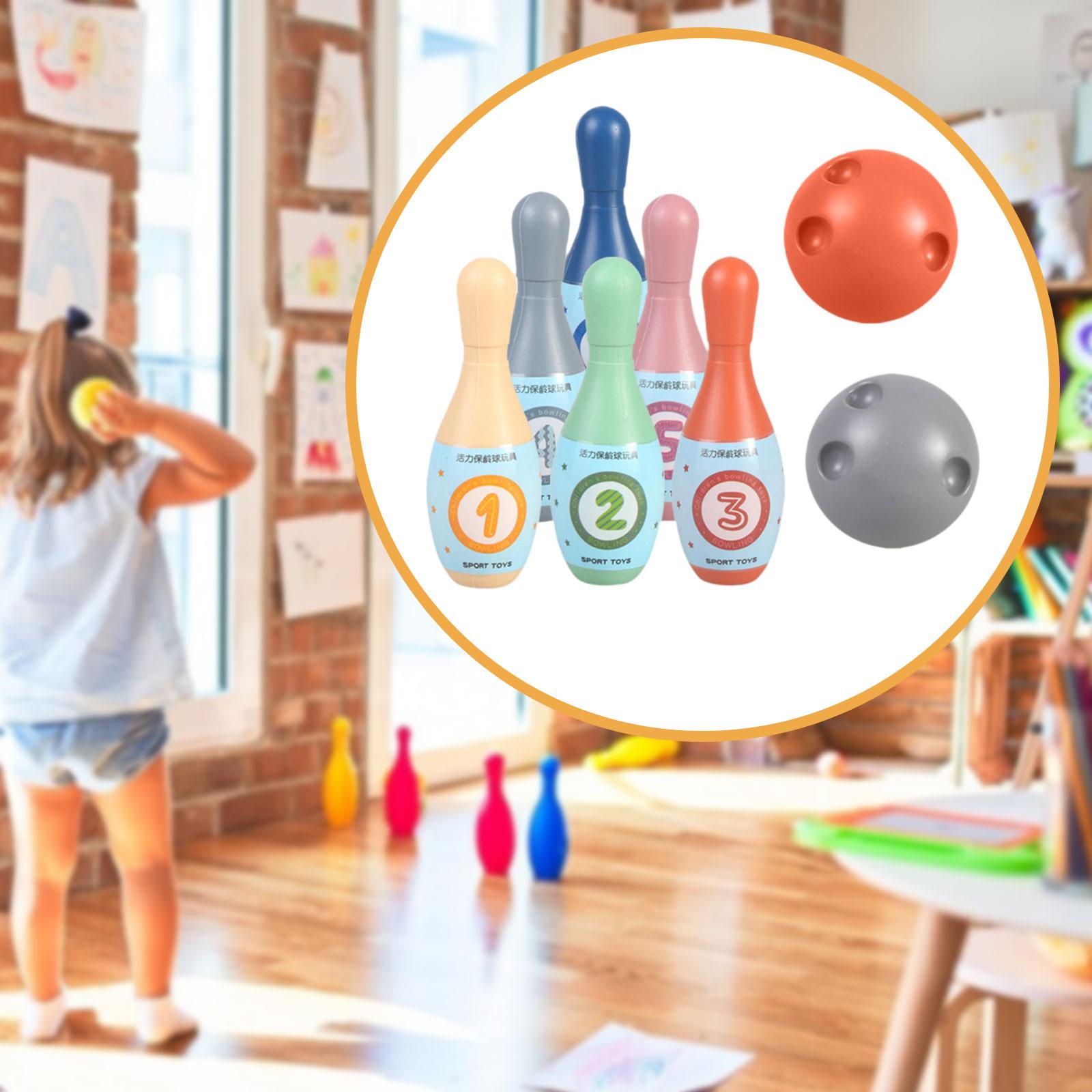 Familiebowlingspel met 6 pinne - Kids Educational Game 2 recensie en prijs