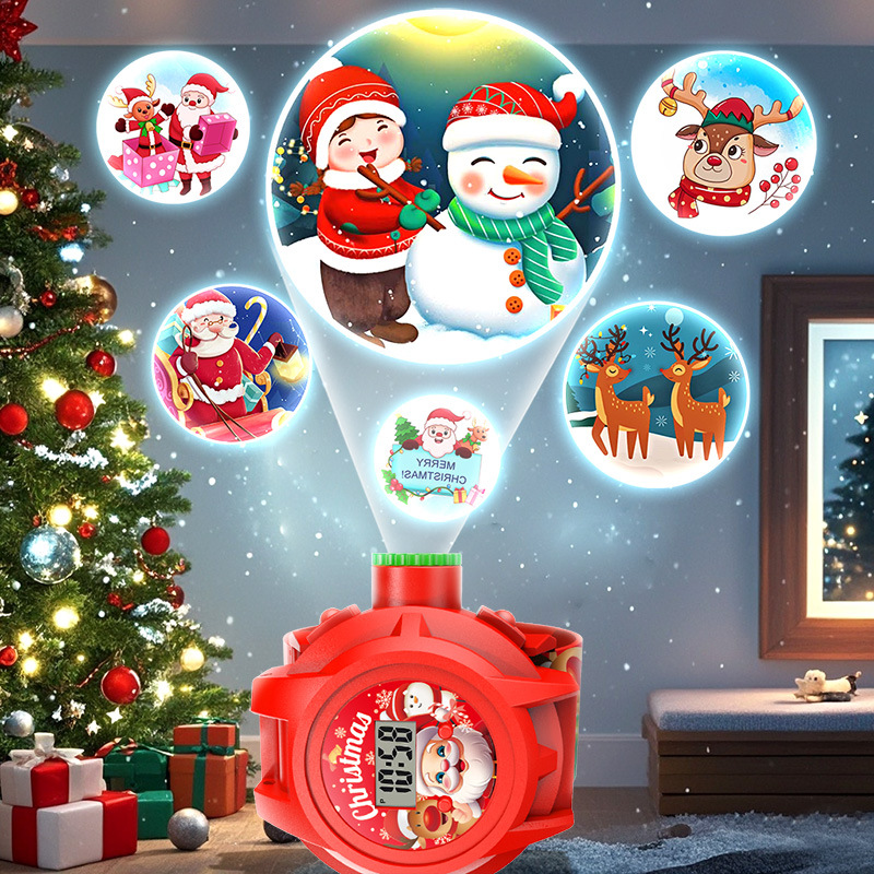 Kerstprojectiehorloge Kinderen - Kids Educational Watch recensie en prijs