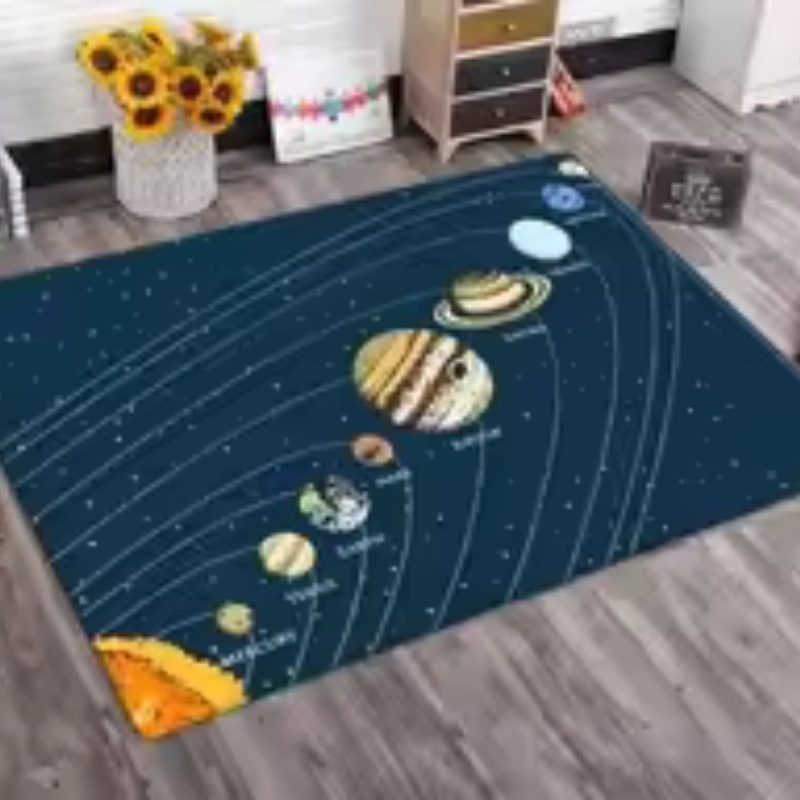 Zwarte achtergrond zonnestelse - Kids Education Background recensie en prijs