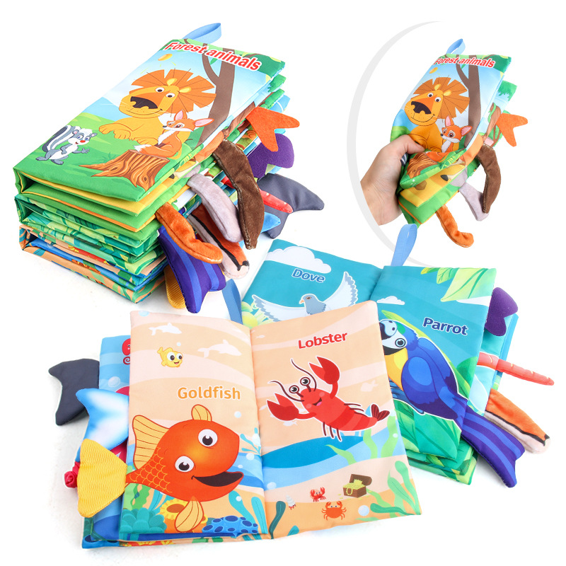 Nieuwe Baby Doek Boeken Visuel - Kids Early Education Books recensie en prijs