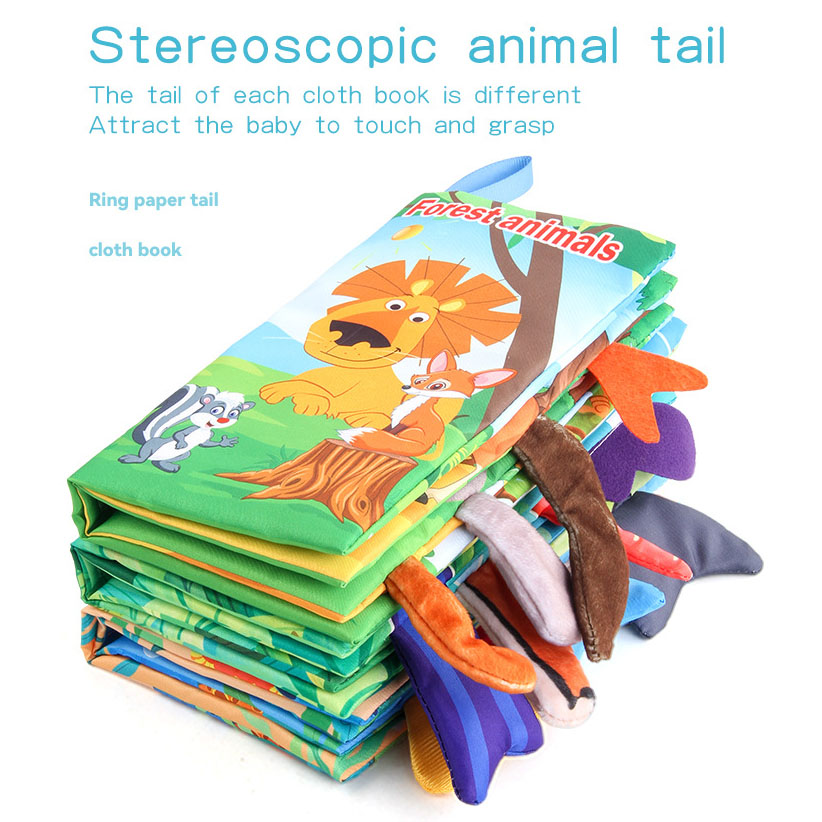 Nieuwe Baby Doek Boeken Visuel - Kids Early Education Books recensie en prijs