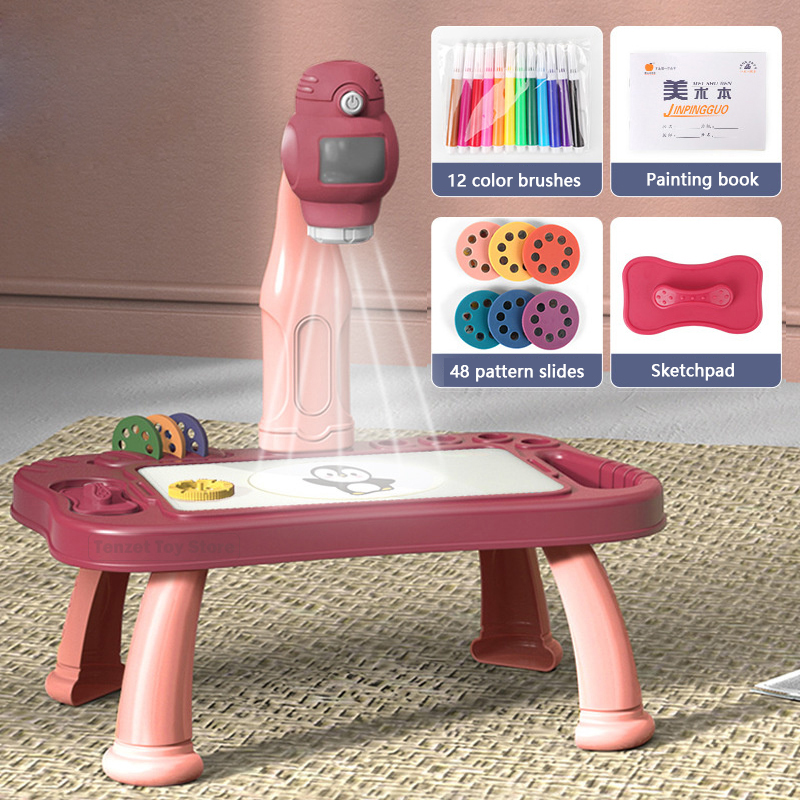 Kinderen Led Projector Kunst T - Kids Education Desk recensie en prijs