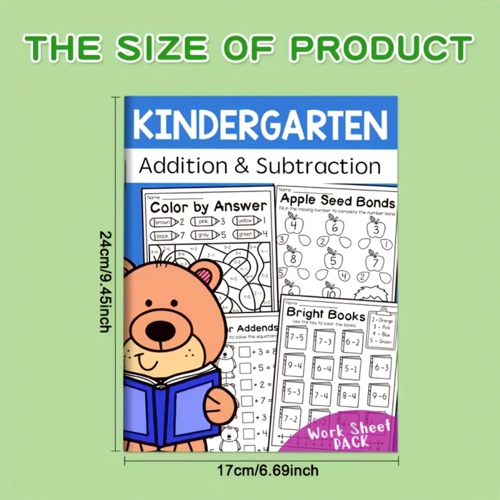Optel- en aftrekwerkbladen Puz - Kids Education Worksheet recensie en prijs