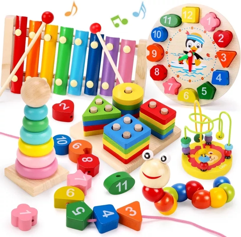 Montessori Houten Speelgoed Vo - Kids Educational Game 2 recensie en prijs