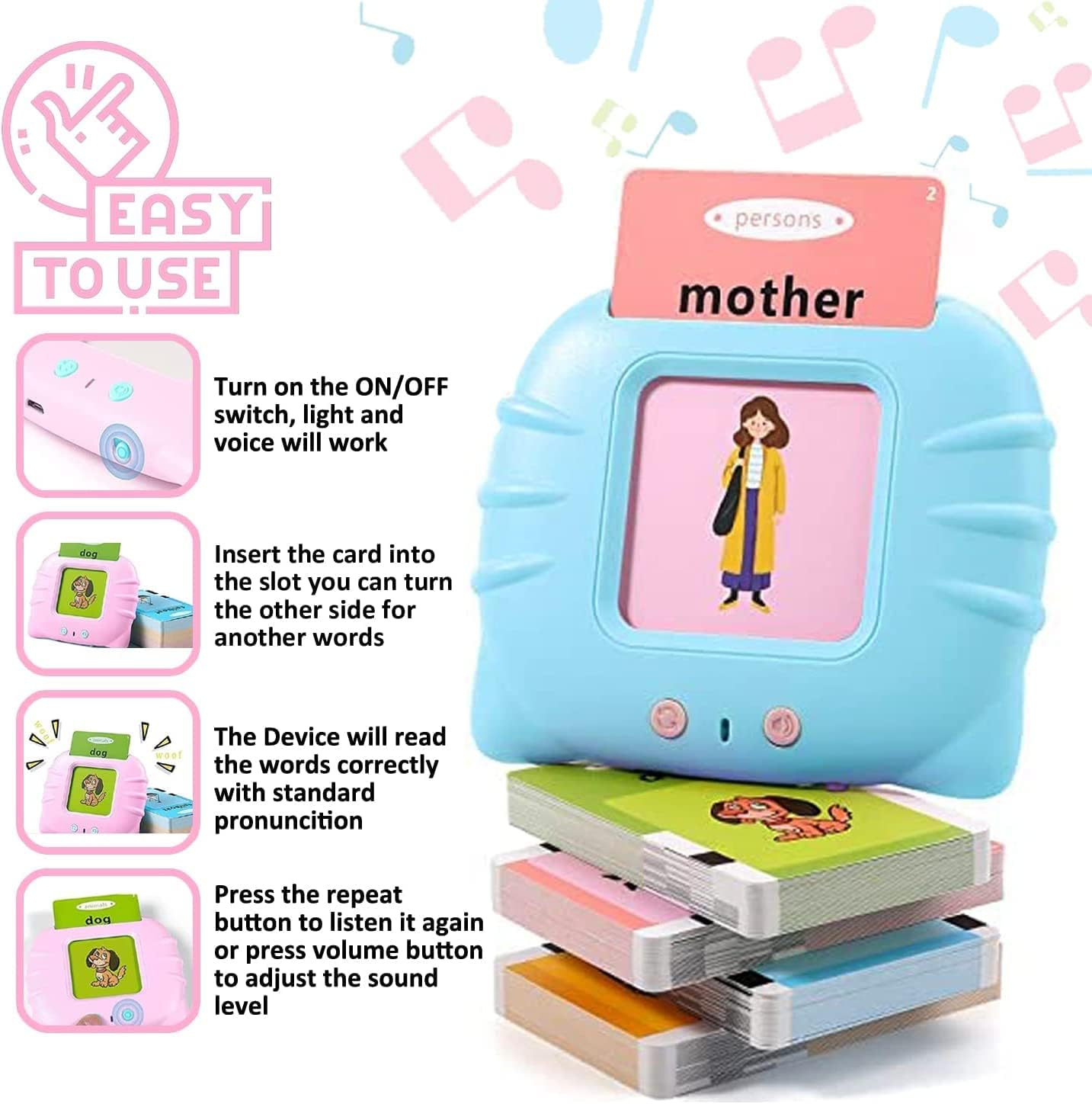 Vroeg onderwijs Flash Card Ler - Kids Early Education Books recensie en prijs
