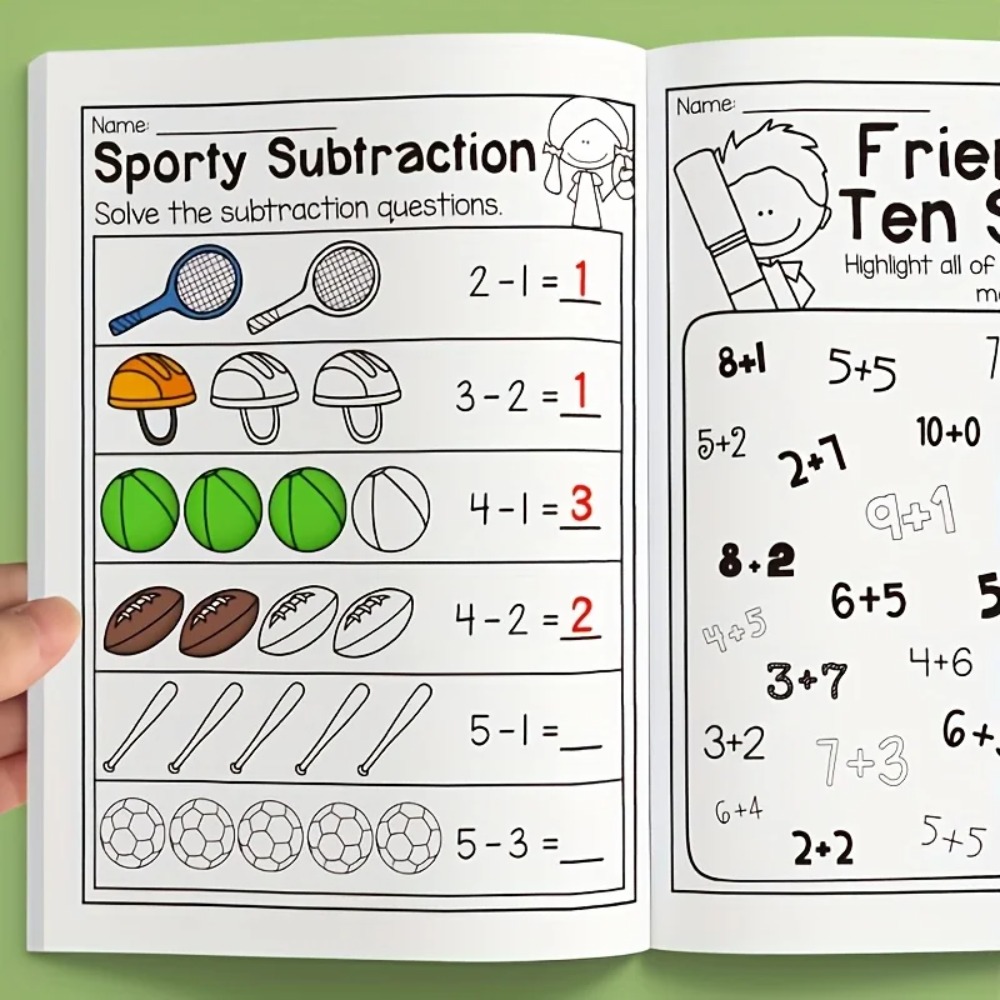 Wiskunde-oefenboek Interactiev - Kids Education Worksheet recensie en prijs