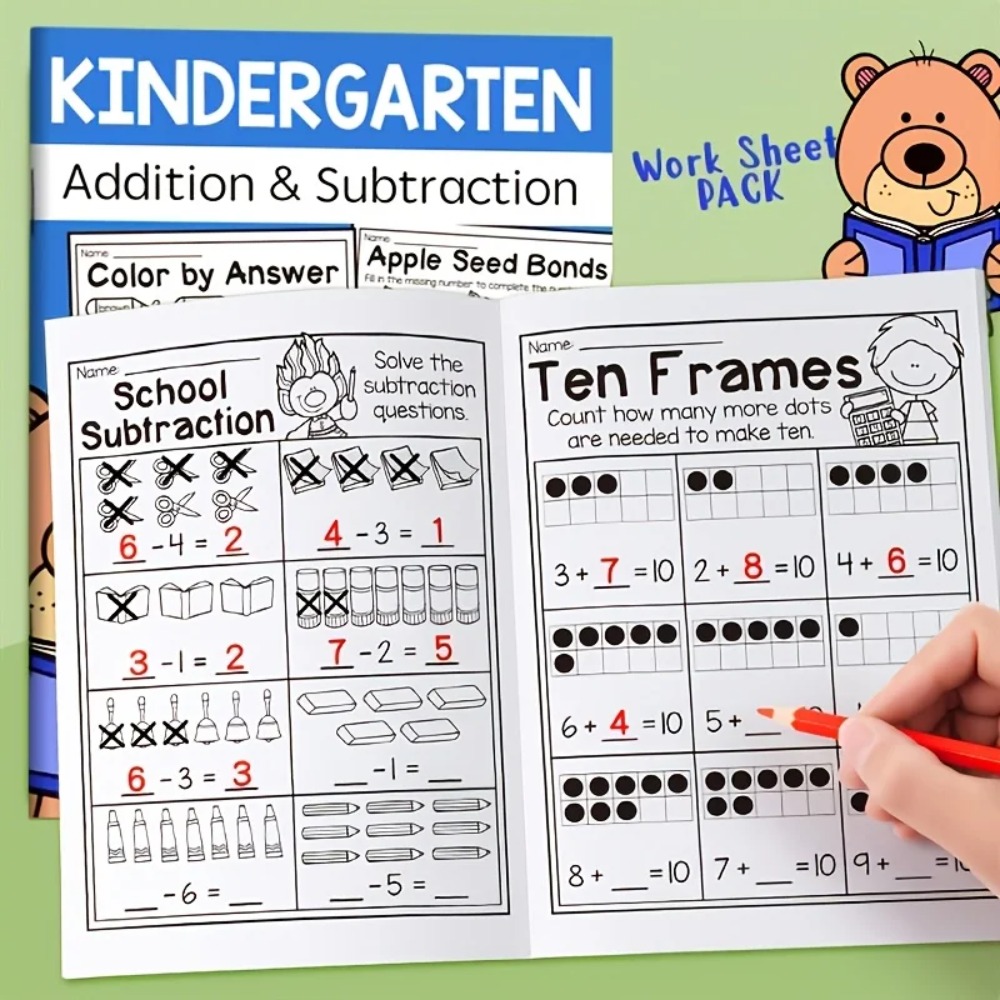 Wiskunde-oefenboek Interactiev - Kids Education Worksheet recensie en prijs