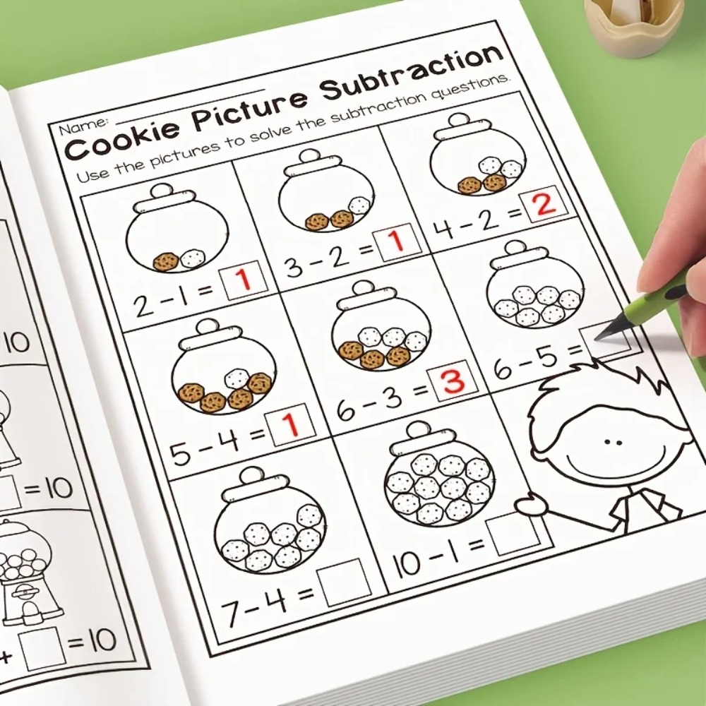 Wiskunde-oefenboek Interactiev - Kids Education Worksheet recensie en prijs