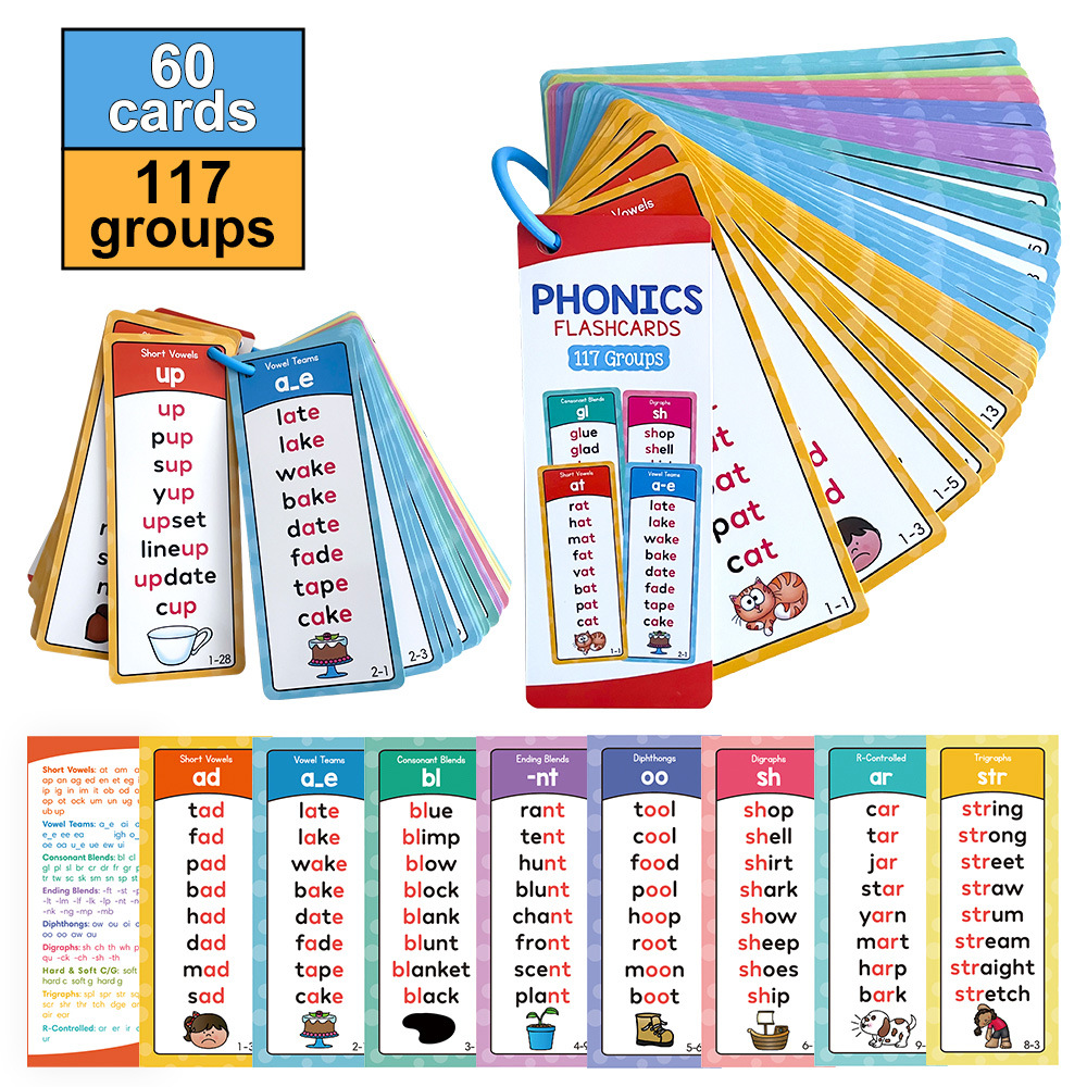 Draagbare Engelse natuurlijke  - Phonics Card Game recensie en prijs