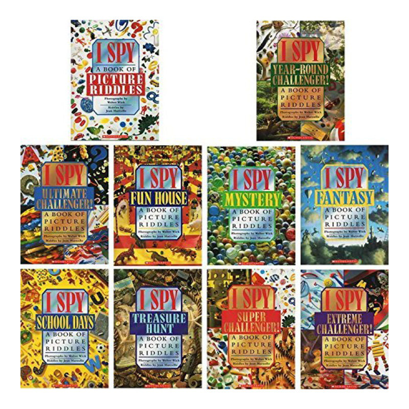 10-boeken set I Spy Ultimate C - Kids Early Education Books recensie en prijs