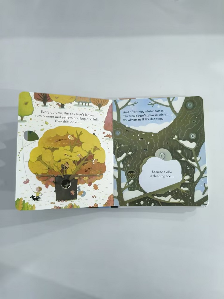 Usborne Peep Inside A Tree 3D- - Kids Early Education Books recensie en prijs