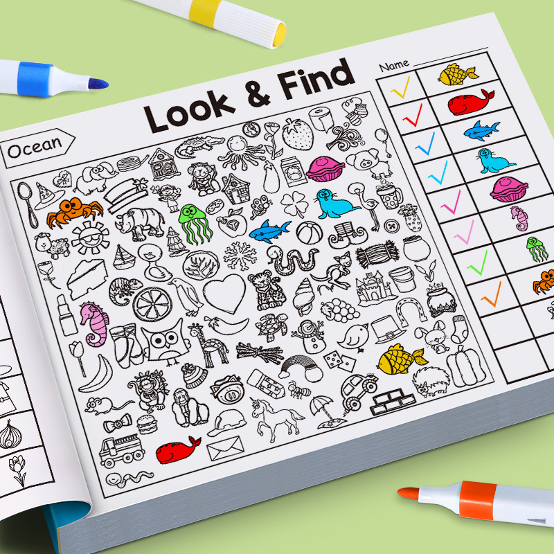 Kinderzoeken Activiteitenboek  - Kids Early Education Books recensie en prijs