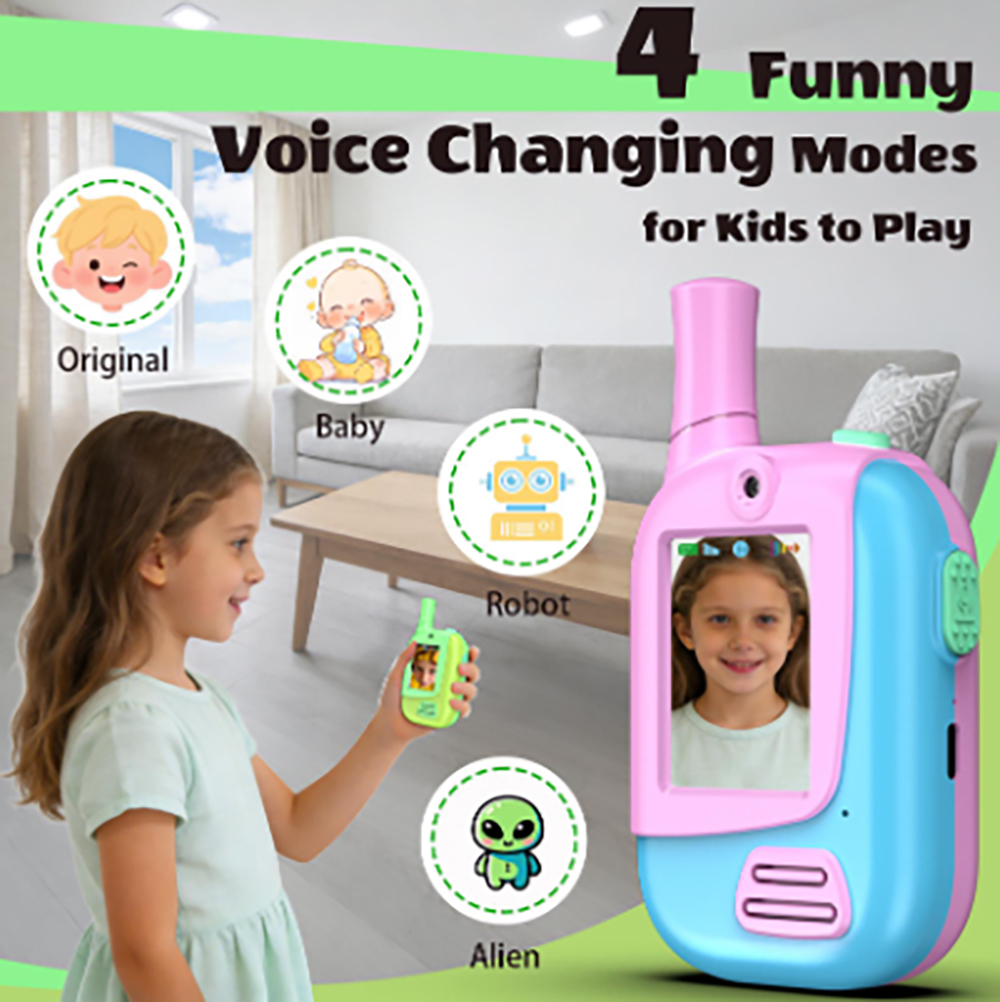 2-pack oplaadbare video-walkie - Kids Educational Game 2 recensie en prijs