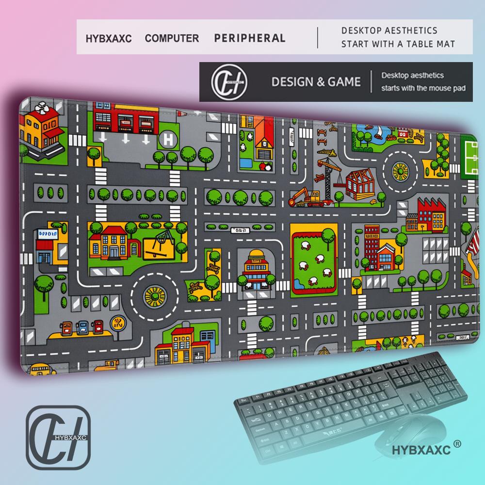 HYBXAXC Kids City Road Map XXL - Kids Education Desk recensie en prijs