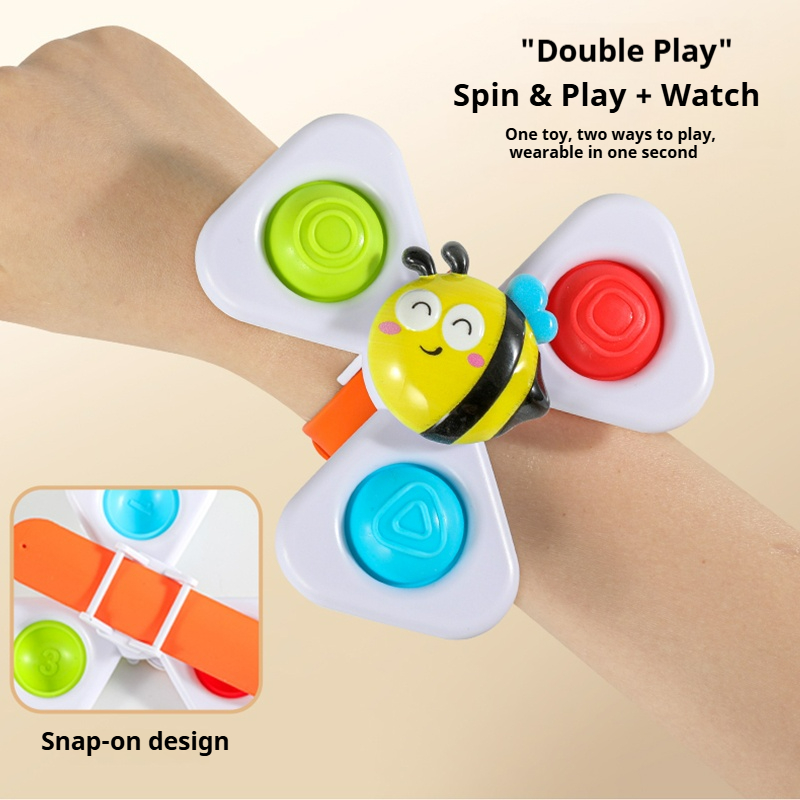 3 stks/set Zuignap Tol Cartoon - Kids Educational Watch recensie en prijs