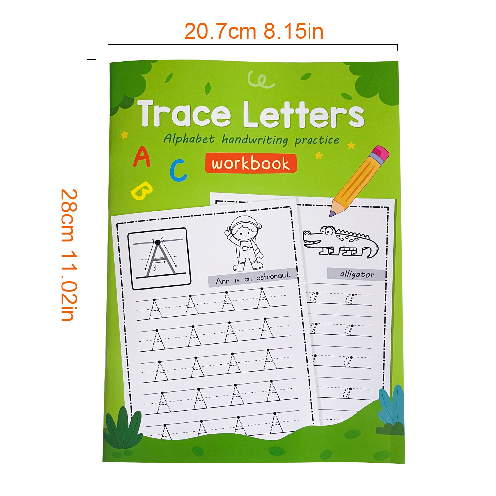 Alfabetische oefenboekjes voor - Kids Education Worksheet recensie en prijs